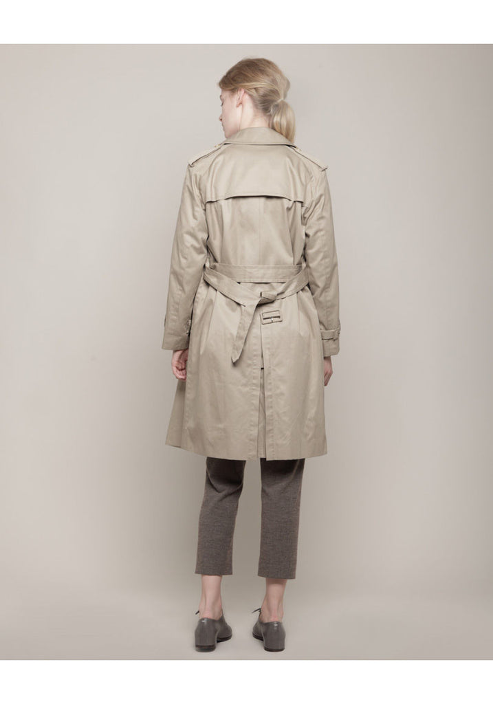 Twill Cotton Trench