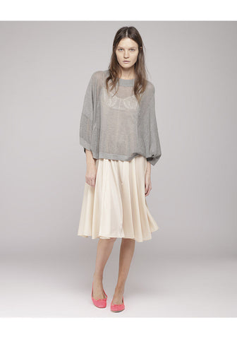 Backless Drop Needle Pullover