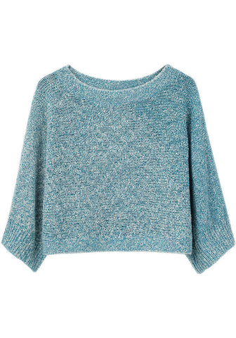 Opposites Cropped Sweater