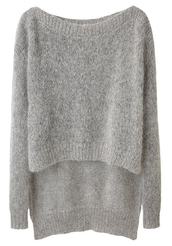Shifted Knit Pullover
