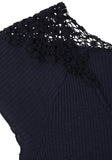 Crochet Lace Rib Top