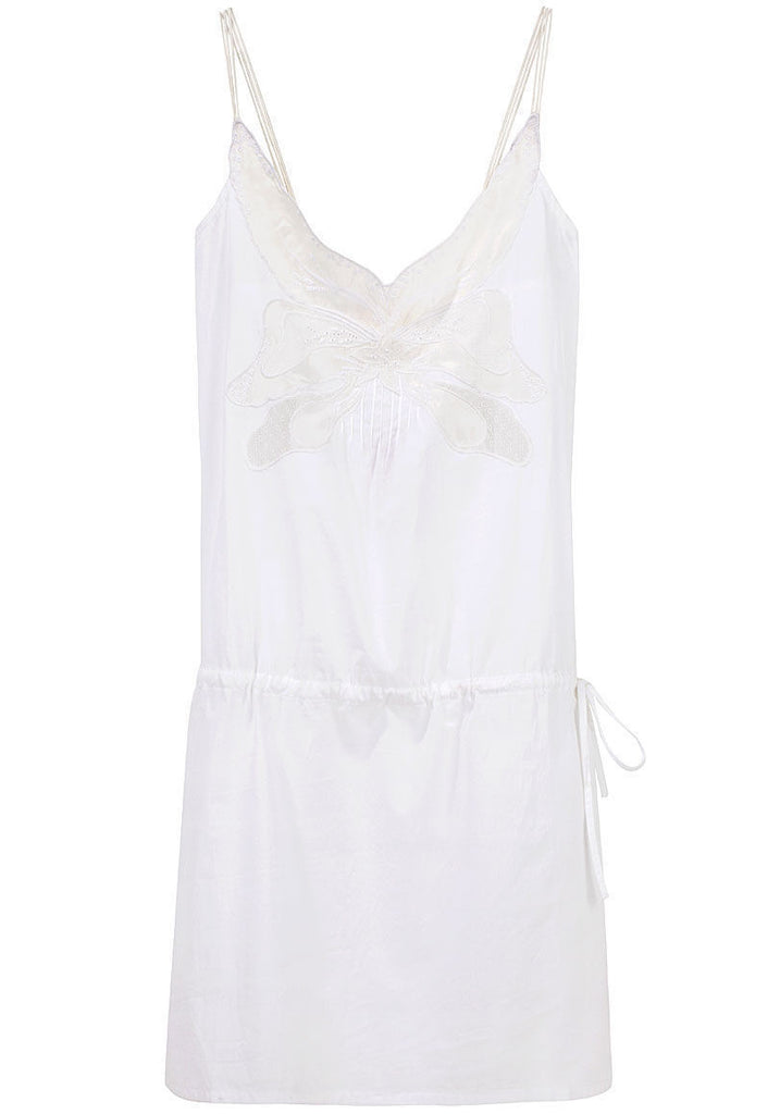 Embroidered Tank Dress