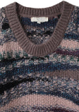 Scoop Neck Mohair Sweater