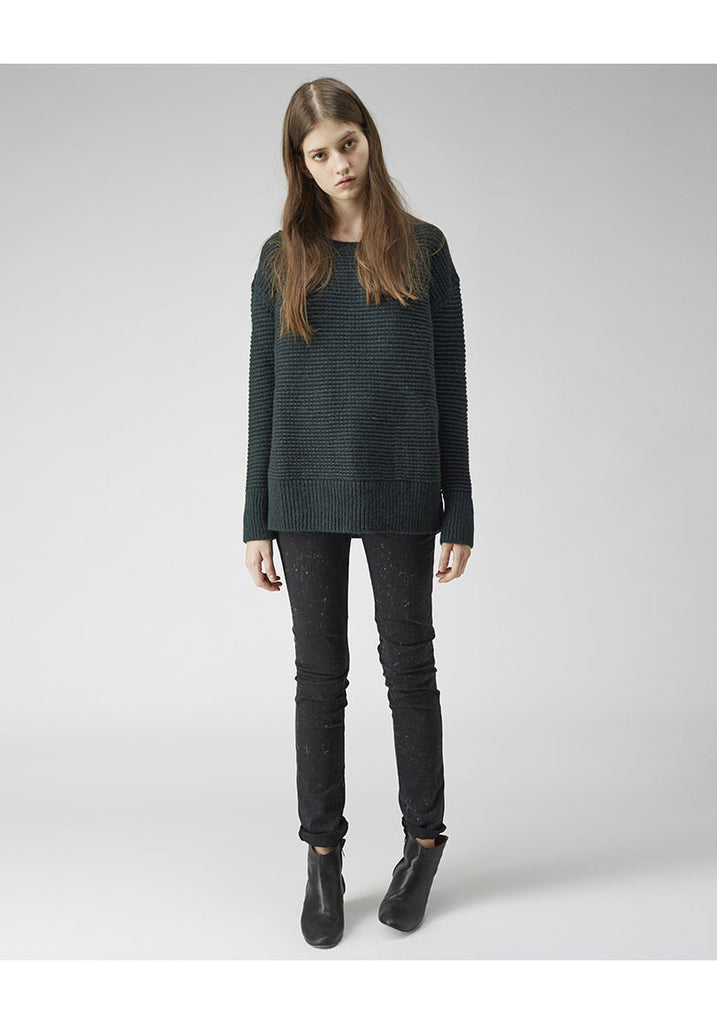 Textured Knit Pullover