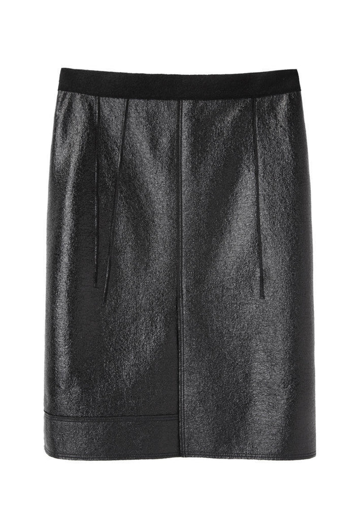 Bijou Coated Bouclé Skirt