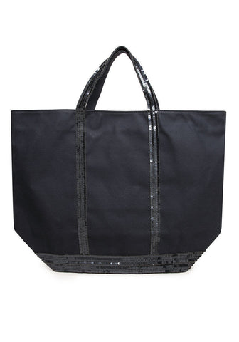 Canvas Sequin Tote