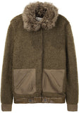 Combed Mohair Sweater Coat
