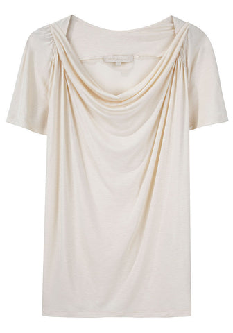 Draped Jersey Top