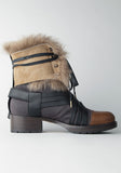 Fur Leather Boot