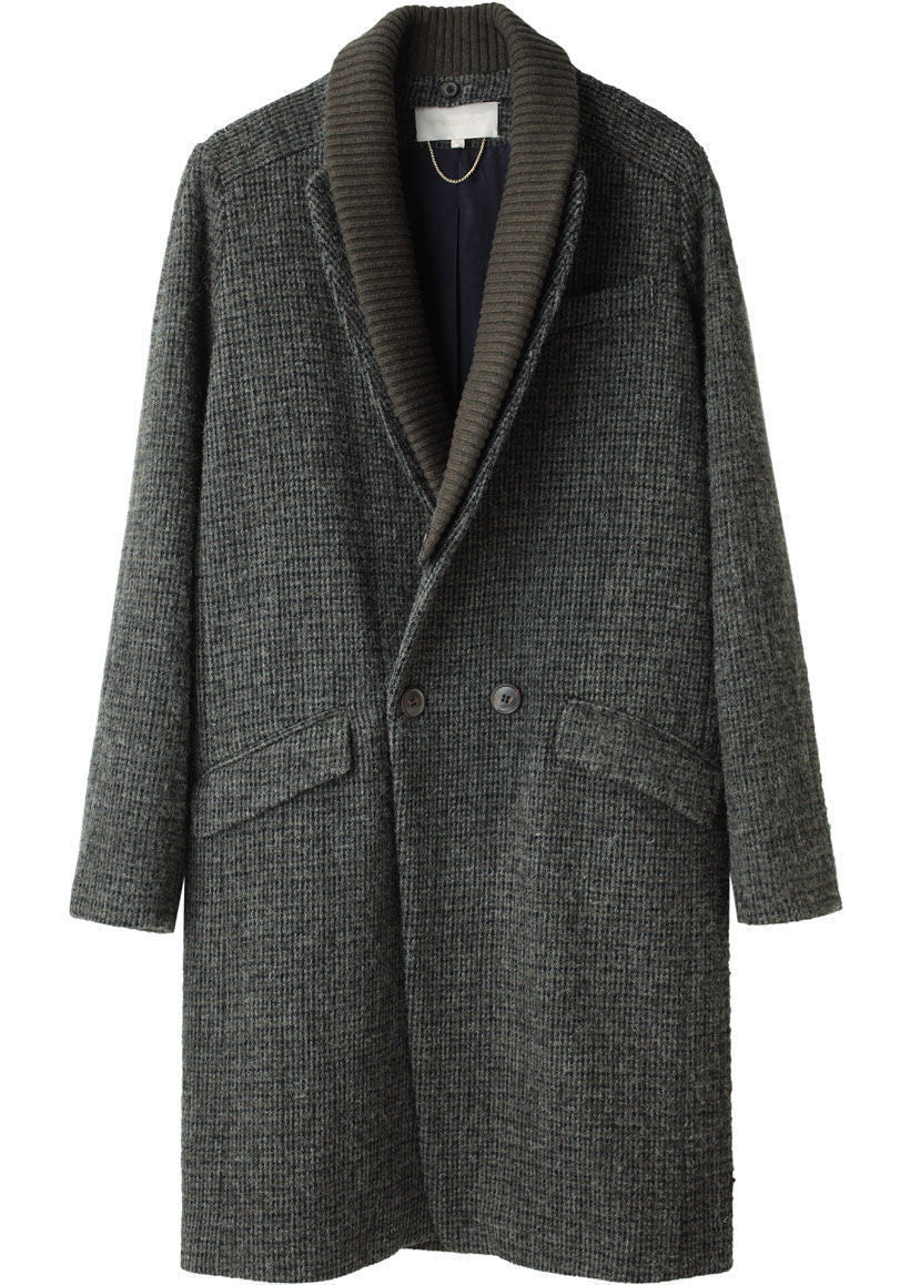 Harris Tweed Coat – La Garçonne Harris Tweed Coat – La Garçonne