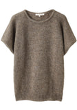 Short Sleeved Mohair Sweater