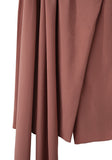 Silk Crepe Wrap Skirt