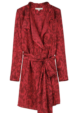 Silk & Wool Ikat Dress