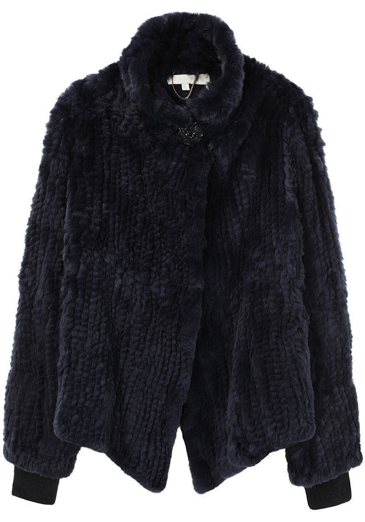 Tricot Rabbit Fur Jacket