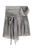Wool Gauze Skirt