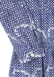Printed Blouse with Appliques