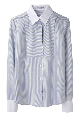 Stripe Silk Shirt