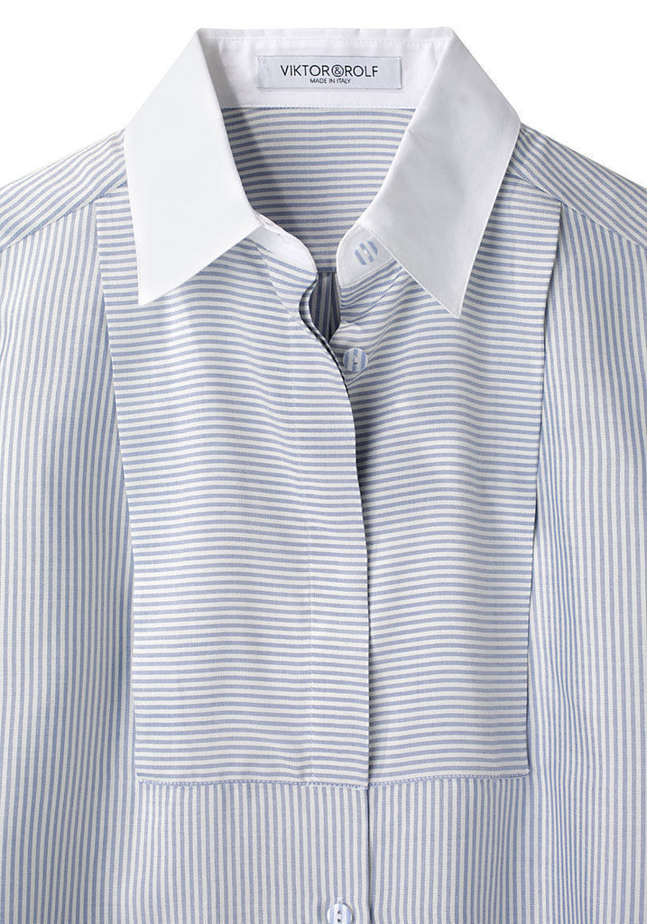Stripe Silk Shirt