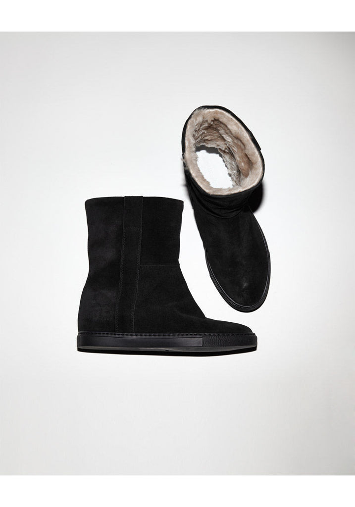 Suede Sherpa Boot