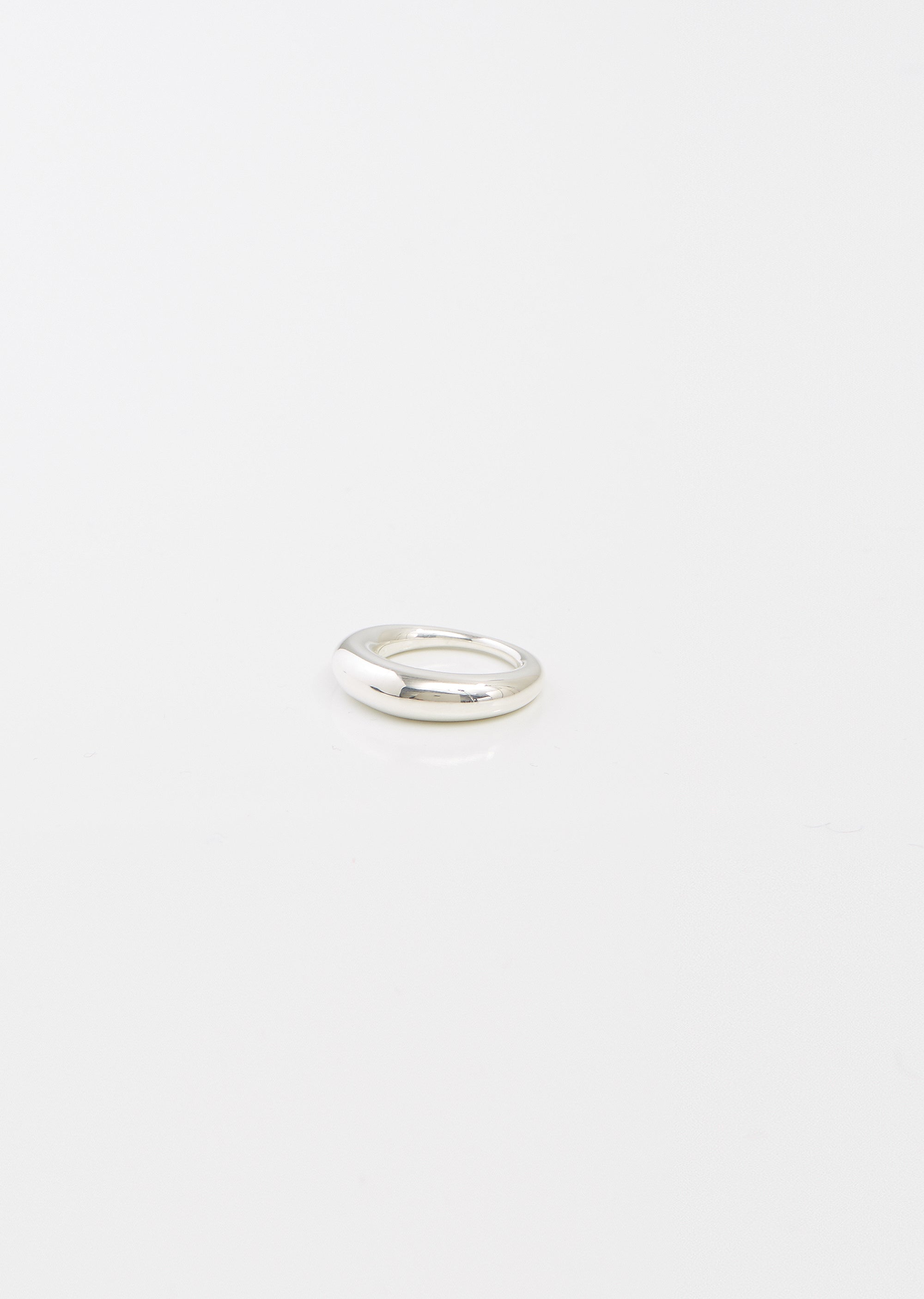 Fat Snake Ring - 52 / Sterling Silver