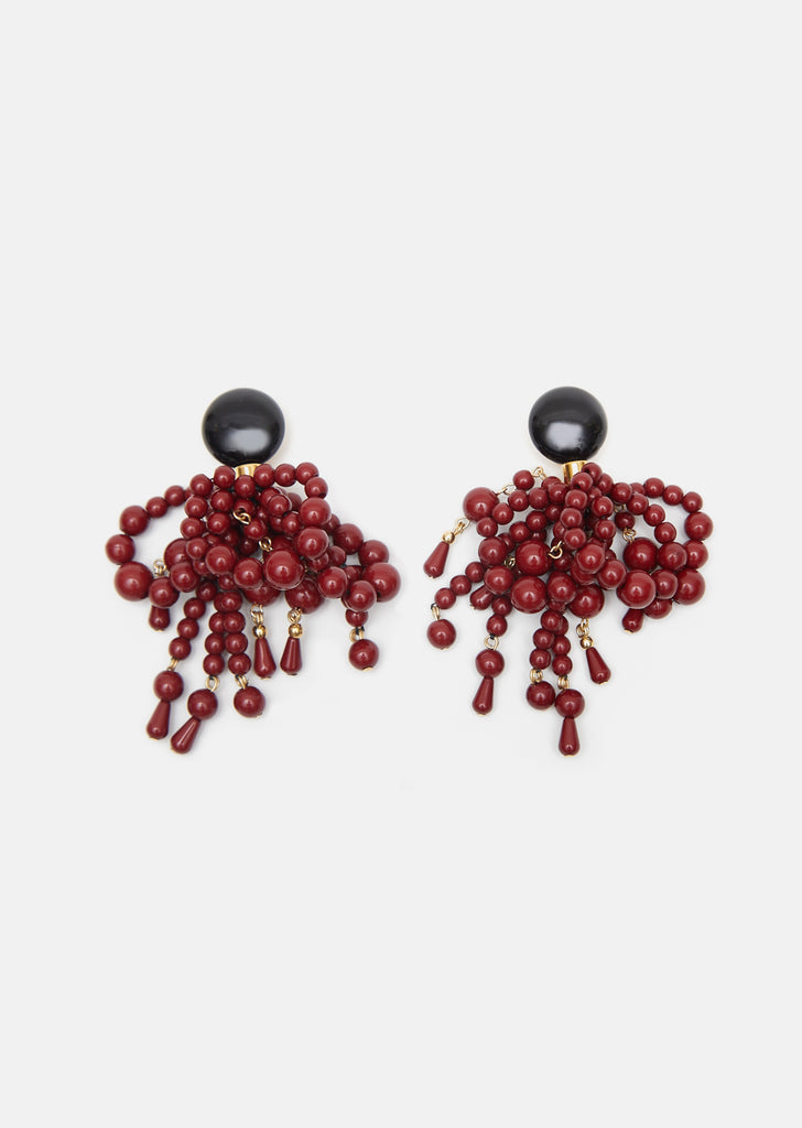 Resin Spheres Earrings