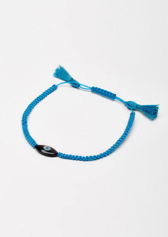 Dark Sky Blue Cord Bracelet