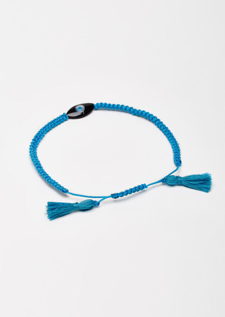 Dark Sky Blue Cord Bracelet