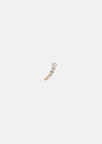 Petite Croissant de Lune Earring