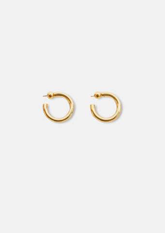 Small Everyday Hoops — Gold