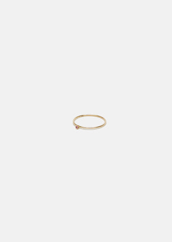 Mini Wire Solitaire Ring