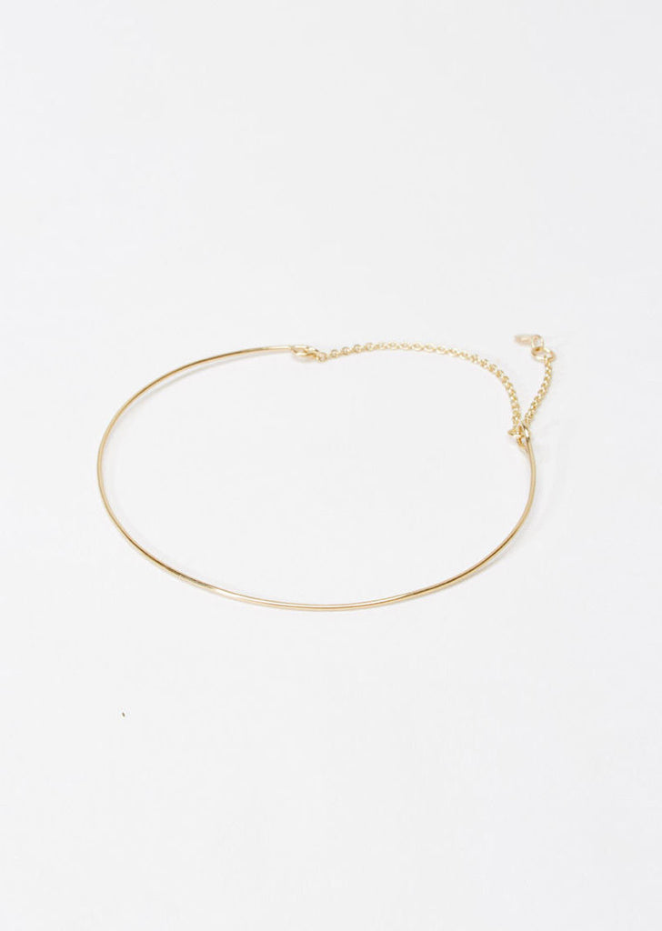 18K Gold Wire Bracelet