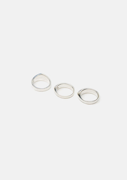 Dimple Ring Set by Sophie Buhai - La GarÁonne – La Garçonne