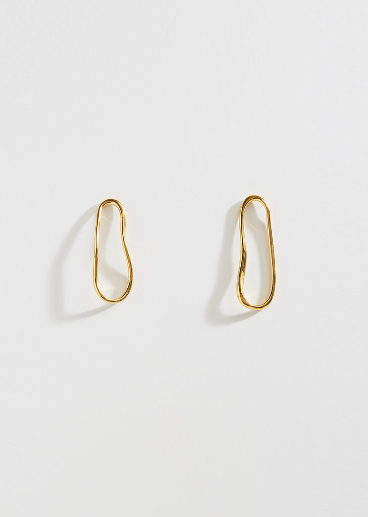 Gold Arp Earrings