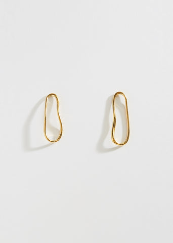 Gold Arp Earrings