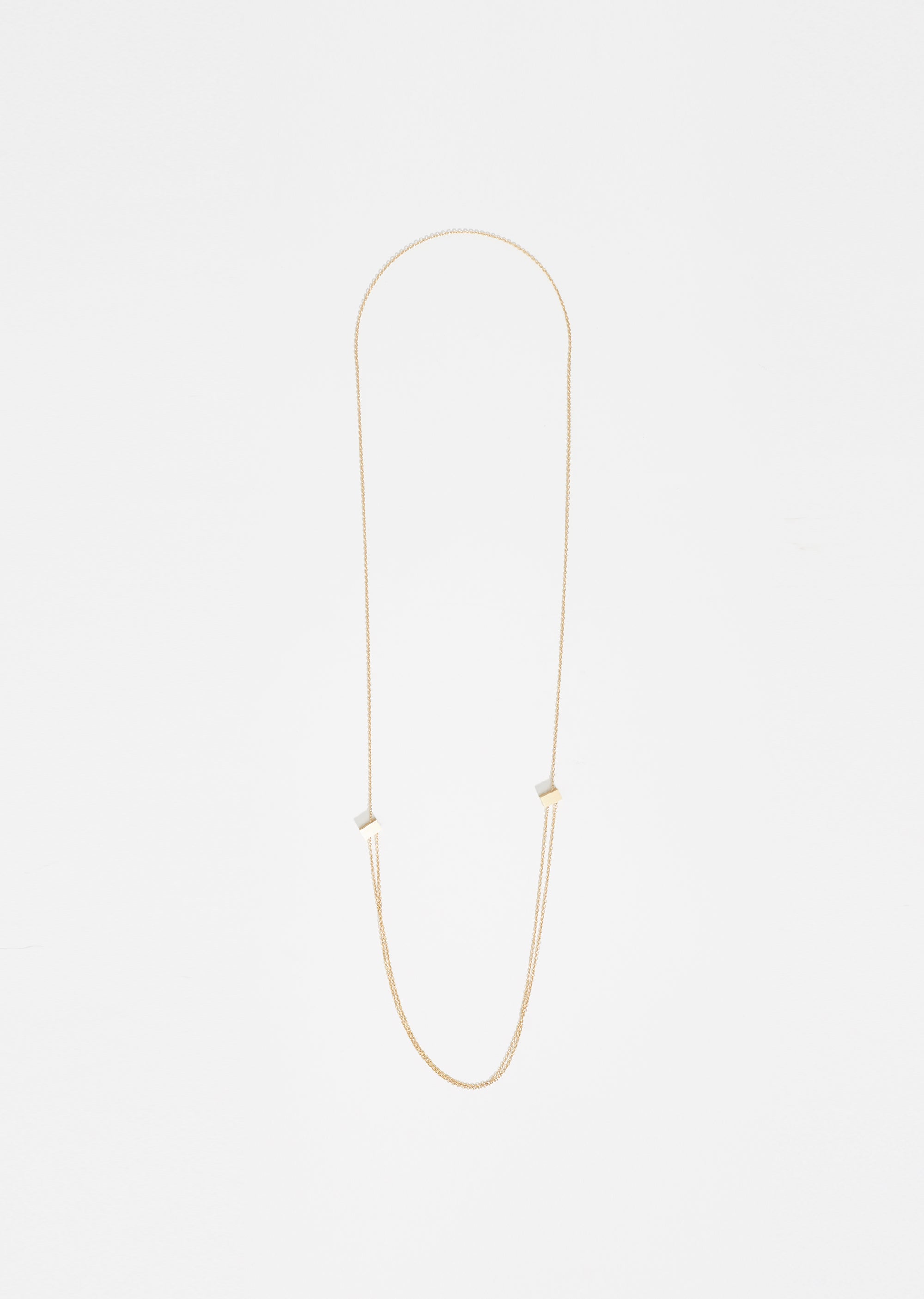 〈シハラ〉キューブネックレス01 Shihara Cube Necklace 01 | tortoise general store