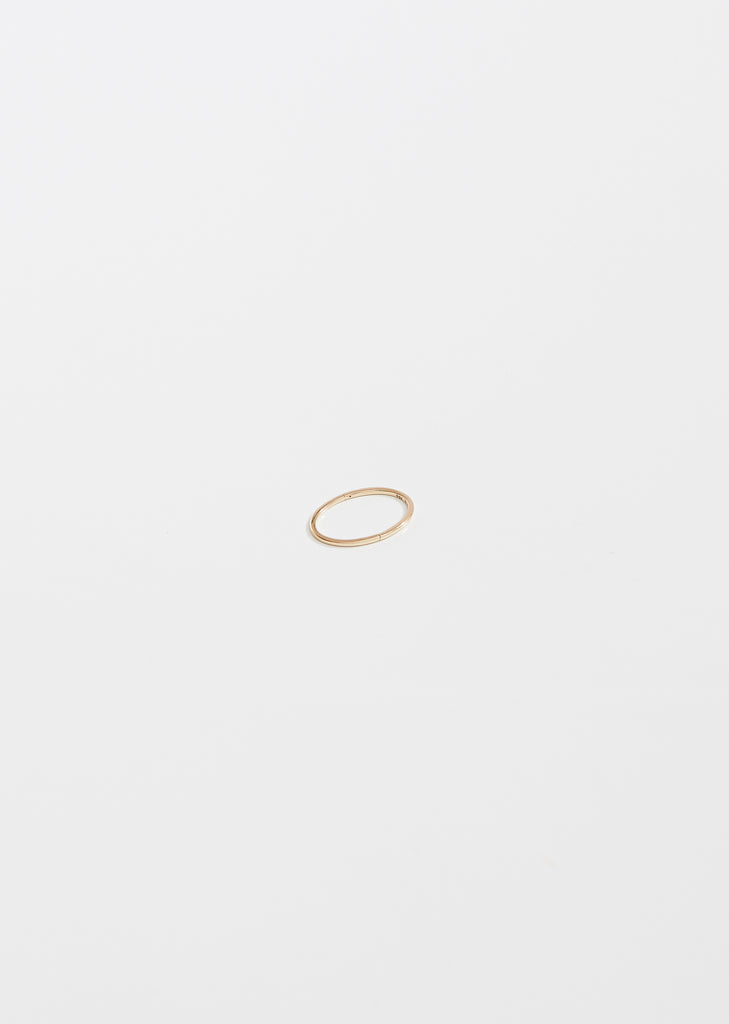 Form 18K Yellow Gold Earring 15 (01), Single