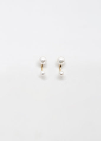Twin Pearl Studs