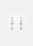 Short Drop Pearl Earrings