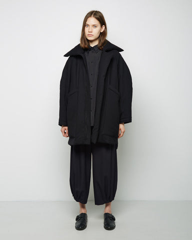 Oversized Blouson Coat