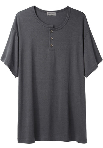 Short Sleeve Henley