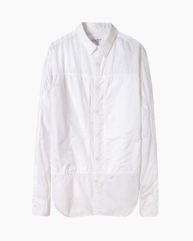 Side Stripe Chain Stitch Shirt