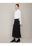 Long Gabardine Skirt