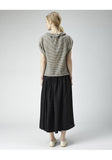 Short Sleeve Striped Knit