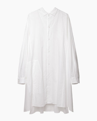 Stand Collar Shirtdress