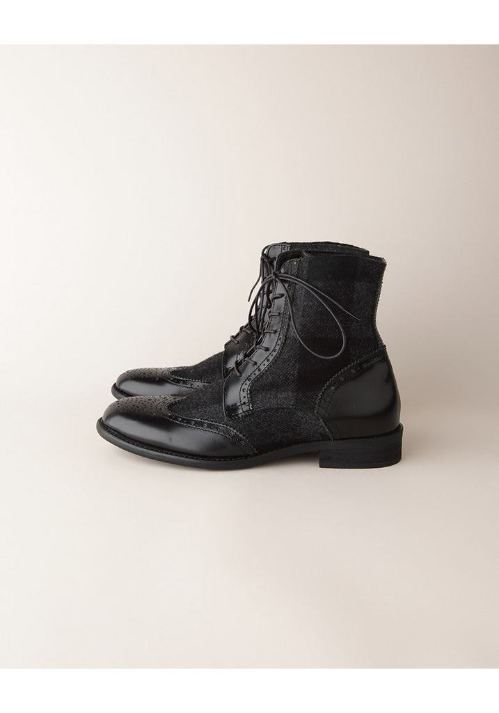 Wing Tip Boots