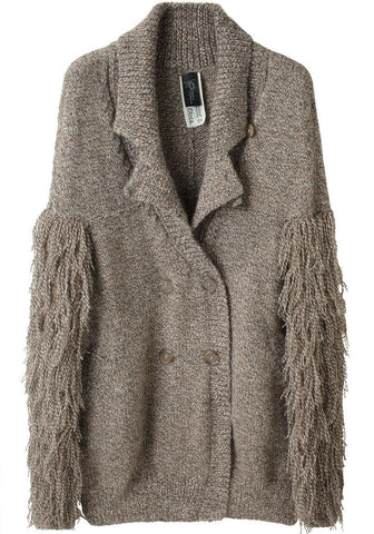 Concave Sweater Coat
