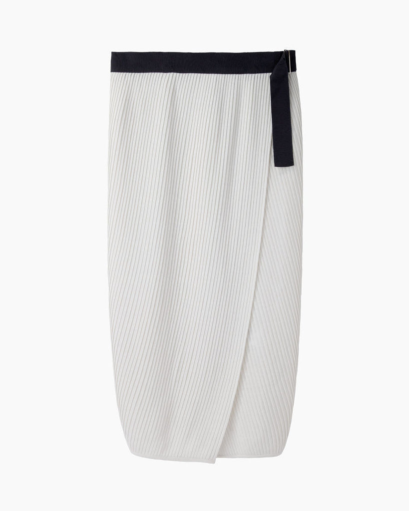 Lisse Pleated Wrap Skirt