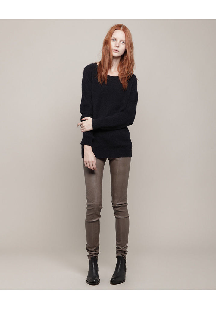 Stretch Leather Pant