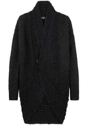 Alpaca Slub Long Cardigan