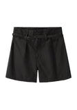 Double Waisted Pleat Front Shorts